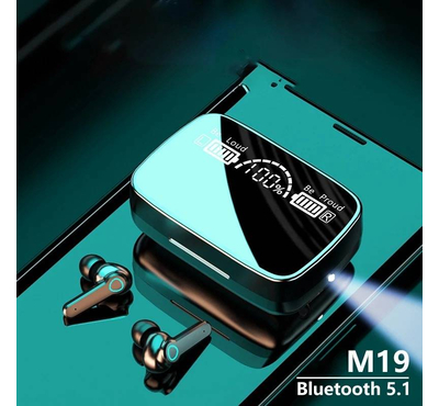 M19 TWS Bluetooth Wireless Earbuds