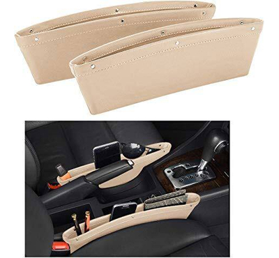 Leather Car Seat Gap Pocket