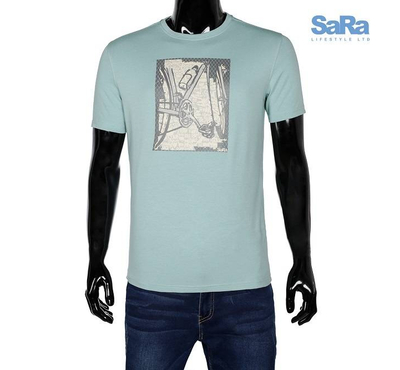 SaRa Mens T -Shirt Aquifcer