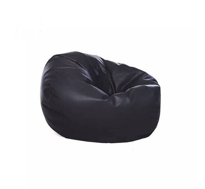Super Comfortable Lazy Sofa_XXl Pumpkin Shape_Black