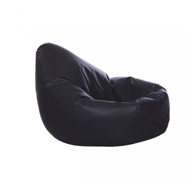 Super Comfortable Lazy Sofa_Large Pear Shape_Black