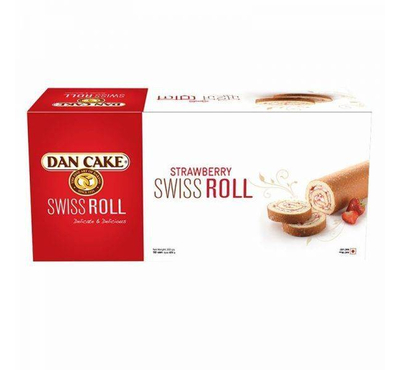 Dan Cake- Swiss Roll Strawberry 200g