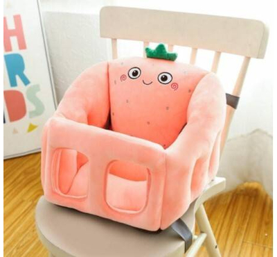 2 in 1 Baby Multifunction Sofa  Pink Carrot