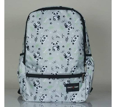 School Bag- Panda Print