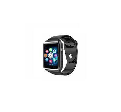 A1 SIM Supported Smart Watch with GPS - Black Smart Watch Mobile Watch