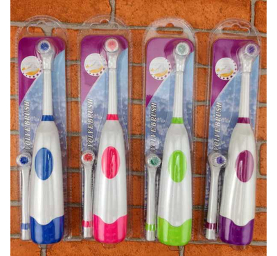 Electric Tooth Brush 2 Replaceable Brush Head