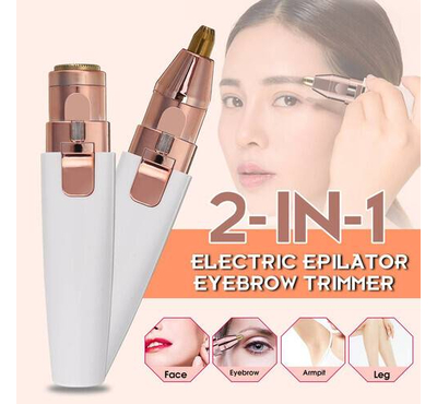 Battery System 2 In 1 Women Hair Remover