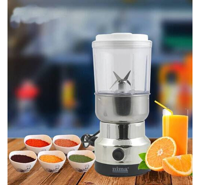 Nima 2 in 1 Electric Spice Grinder & Juicer  Silver good quality