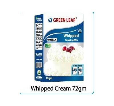 Green Leaf Whipped Topping Mix 72gm