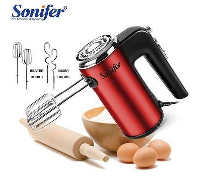Sonifer Electric Whisk 5-Speed Ultra Power Hand-held Baking Mixer