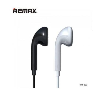 Remax RM-303 Stereo Music Earphone 3.5mm In Ear HIF