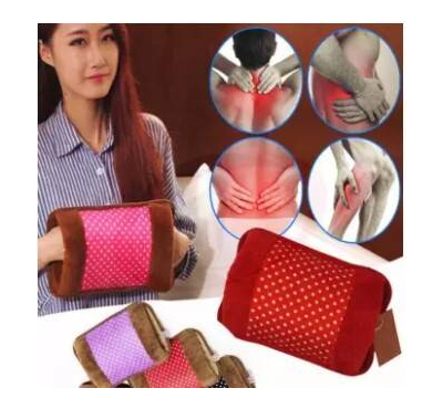 Electric Hot Water Bag Pain Remover - Multicolour