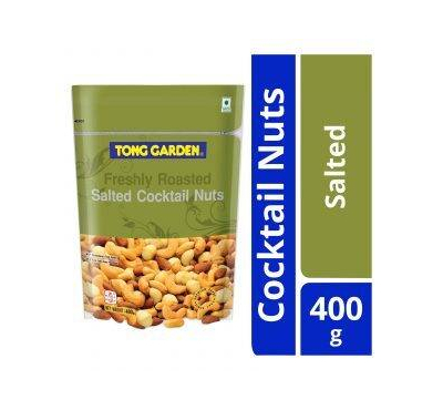 SALTED COCKTAIL NUTS - POUCH 400 Gm