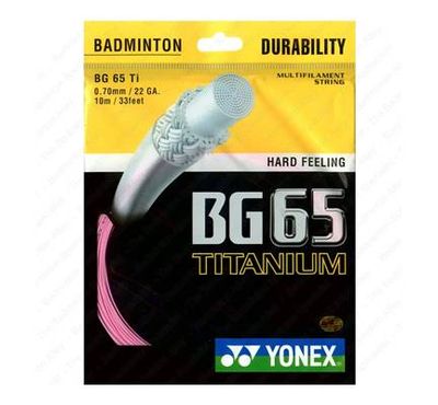 Yonex BG-65 Ti (Titanium) Badminton String