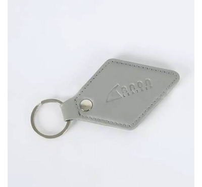 ANON LEATHER KEY RING AN-KR04(Silver)