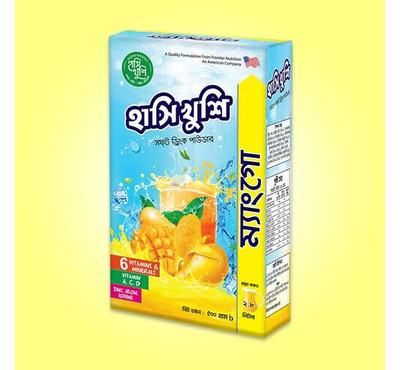 Hashi Khushi Soft Drink Powder-Mango 500gm