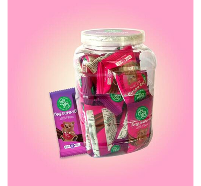 Hashi Khushi Teddy Bear Milk Chocolate 8gm 50pcs Pack