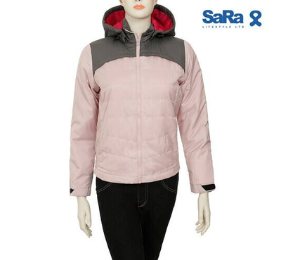 SaRa Ladies Jacket (SRWJ2029MP-Mineral Pink), Size: M