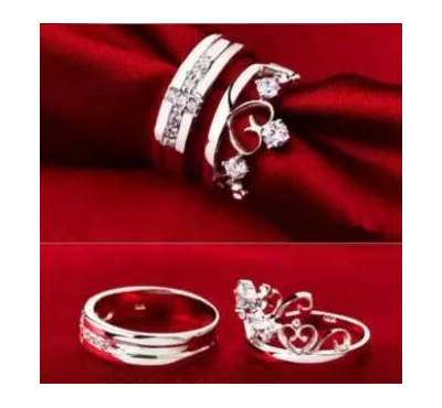 Love Promise Couple Finger Ring