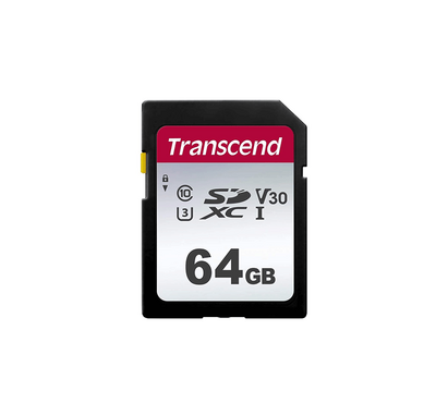 Transcend 64GB SDC300S UHS-I U3 SD Card