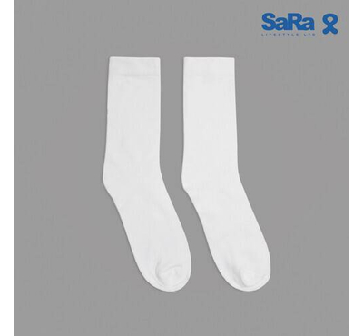 SaRa SARA SHORT SOCKS (21SCH1-White)