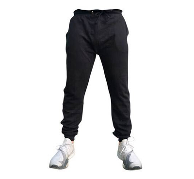 Men's Cotton Trouser - Black AMTRO 74, Size: M