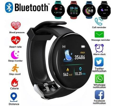 D18S Fitness Tracker Smart Watch, Activity Tracker Smartband Step Calorie Counter Pedometer Waterproof Smart Bracelet Wristband