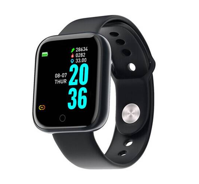 Smart Watch Y68 Waterproof Heart Rate Tracker-Fitness Wristband for IOS Android