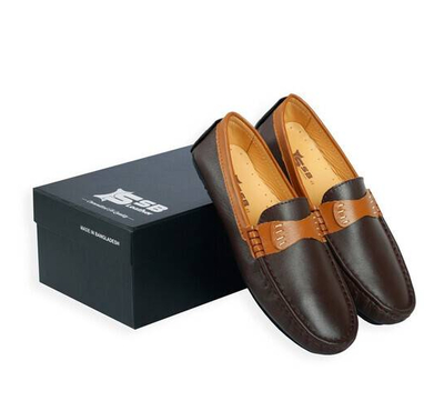 Dark Brown Exclusive Loafers Men's SB-S176, Size: 39