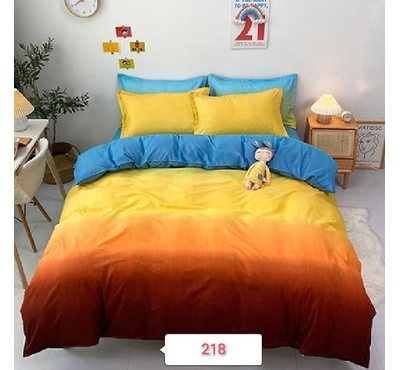 Sunset Cover Cotton Bed Cover