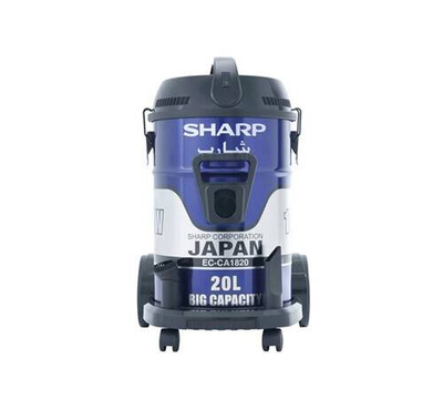Sharp Pail Can Vacuum Cleaner  With Cloth Filter - EC-ECA1820