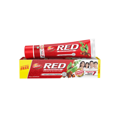 Dabur Red Toothpaste (Free Toothbrush) 200 gm
