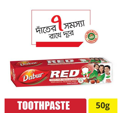 Dabur Red Toothpaste 50 gm