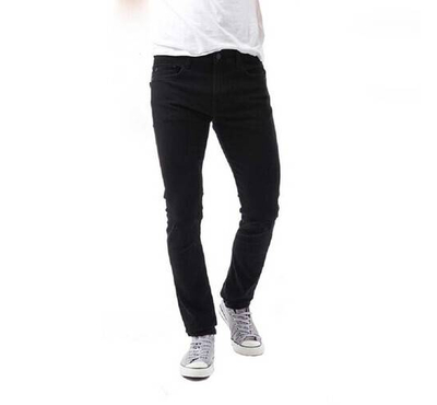 NZ-13014 Slim-fit Stretchable Denim Jeans Pant For Men - Dark Blue
