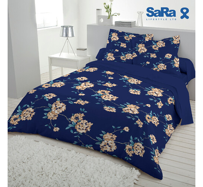 SaRa Bedsheet (BSPC220E-Blue)