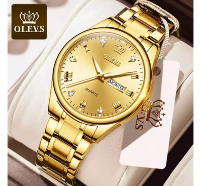 OLEVS 5563 New Fashion Watch For Women Quartz Watch Waterproof Classic Luxury Brand Female Analog Watch Stainless Steel Strap Clock