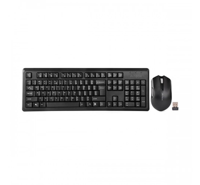 A4 TECH 4200N V-TRACK 2.4G WIRELESS BANGLA KEYBOARD WITH WIRELESS PADLESS MOUSE