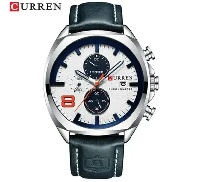 CURREN 8324 Fashion Men's Sport Watch Men Analog Quartz Watches Waterproof Date Military Multifunction Wrist Watches Men Clock