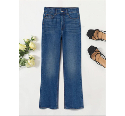 Mid Blue Bootcut for Women