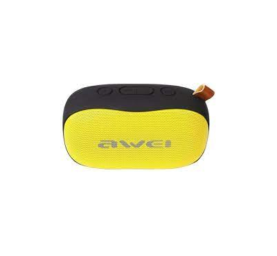 Awei Y900 Wireless Bluetooth Speaker Yellow+Black - Awei(6954284082648)