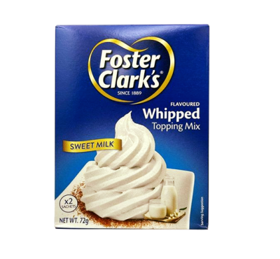 Foster Clark's Whipped Topping Mix 72g Pack-Sweet Milk