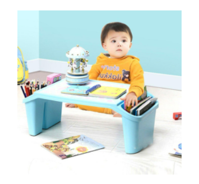 Children's Study Table Baby Snack Table Storage Box, Writing Plastic Table