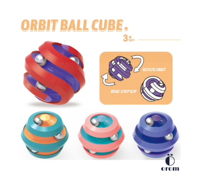 Orbit Ball Toy Beads Fidget Pinball Gyro Cube as Depression Stress Relief Present Toys