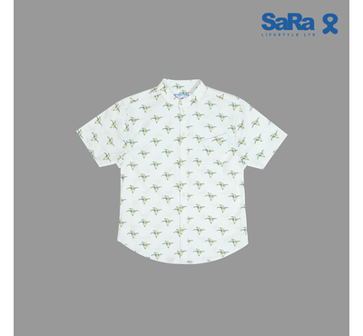 SaRa Boys Shirt (BCS22FFK-Light Blue), Baby Dress Size: 2-3 years