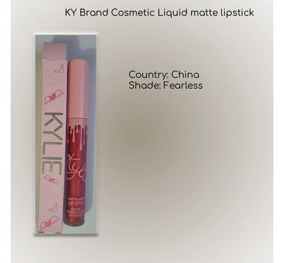 KY Brand Matte Liquid Lipstick Fearless
