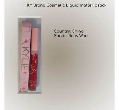 KY Brand Matte Liquid Lipstick Ruby Woo