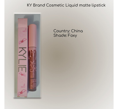KY Brand Matte Liquid Lipstick Foxy