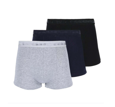 Pack Of 3 Piece Cotton Boxer Underwear For Men