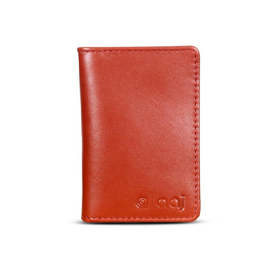 AAJ Leather Card Holder AJ-CH01 Brown
