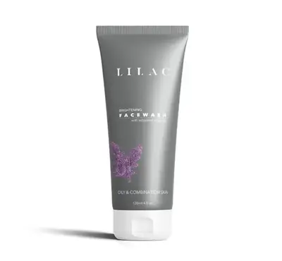 Lilac Brightening Face Wash Oily And Combination Skin 120ml
